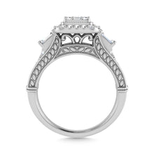 14K White Gold Diamond 5/8 Ct.Tw. Engagement Ring