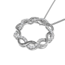 14K White Gold Diamond 1/5 Ct.Tw. Fashion Pendant