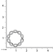 14K White Gold Diamond 1/5 Ct.Tw. Fashion Pendant