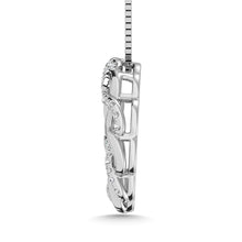 14K White Gold Diamond 1/5 Ct.Tw. Fashion Pendant