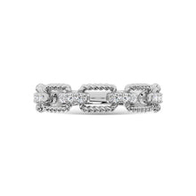 14K White Gold Diamond 1/6 Ct.Tw. Fashion Ring