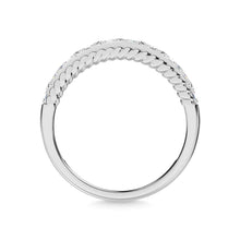 14K White Gold Diamond 1/4 Ct.Tw. Fashion Band