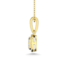 14K Yellow Gold Diamond 1/6 Ct.Tw. Fashion Pendant