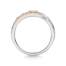 14K Two Tone Diamond 1/2 Ct.Tw. Fashion Ring