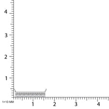 14K White Gold Diamond 1/5 Ct.Tw. Fashion Necklace