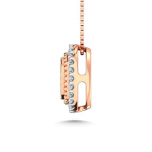 14K Rose Gold Diamond 1/3 Ct.Tw. Fashion Pendant