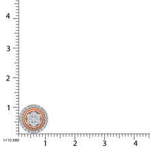 14K Rose Gold Diamond 1/3 Ct.Tw. Fashion Pendant