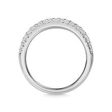 14K White Gold Diamond 3/8 Ct.Tw. Fashion Band