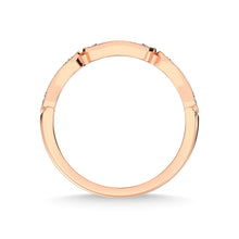 14K Rose Gold Diamond 1/4 Ct.Tw. Anniversary Ring