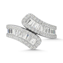 14K White Gold Diamond 1 3/8 Ct.Tw. Fashion Ring