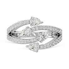 14K White Gold Diamond 1 Ct.Tw. Fashion Ring