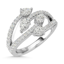 14K White Gold Diamond 1 Ct.Tw. Fashion Ring