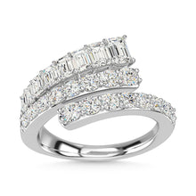 14K White Gold Diamond 1 3/4 Ct.Tw. Fashion Ring