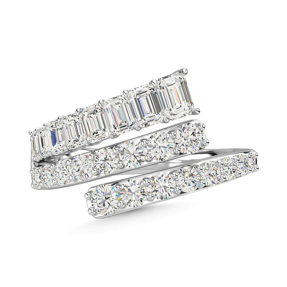 14K White Gold Diamond 1 3/4 Ct.Tw. Fashion Ring