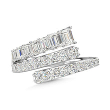 14K White Gold Diamond 1 3/4 Ct.Tw. Fashion Ring