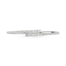 14K White Gold Diamond 3 Ct.Tw. Fashion Bangle