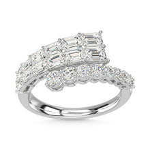 14K White Gold Diamond 1 7/8 Ct.Tw. Fashion Ring
