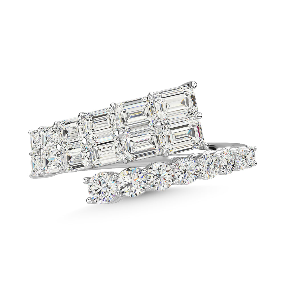 14K White Gold Diamond 1 7/8 Ct.Tw. Fashion Ring