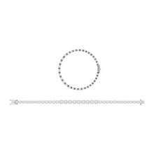 14K White Gold Diamond 2 1/3 Ct.Tw. Fashion Bracelet - thediamondsq