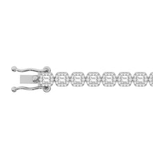 14K White Gold Diamond 2 1/3 Ct.Tw. Fashion Bracelet - thediamondsq