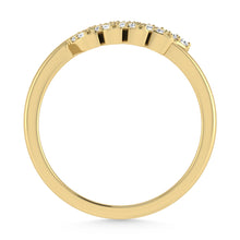 10K Yellow Gold Diamond 1/6 Ct.Tw. Fashion Ring