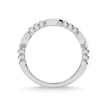 14K White Gold Diamond 1/10 Ct.Tw. Stackable Band