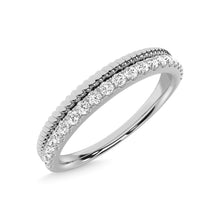 14K White Gold Diamond 1/5 Ct.Tw. Stackable Band