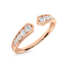 Diamond 1/5 Ct.Tw. Stackable Band in 10K Rose Gold