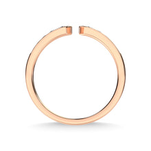 Diamond 1/5 Ct.Tw. Stackable Band in 10K Rose Gold