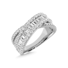14K White Gold Diamond 1 Ct.Tw. Fashion Ring