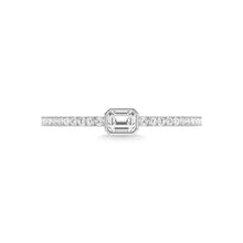 14K White Gold Diamond 1/4 Ct.Tw. Stackable Band