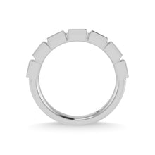 14K White Gold Diamond 1/4 Ct.Tw. Stackable Band