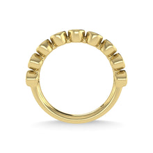 14K Yellow Gold Diamond 1/2 Ct.Tw. Stackable Band