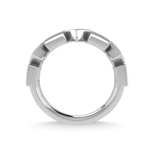 14K White Gold Diamond 1/2 Ct.Tw. Stackable Band