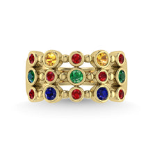 14K Yellow Gold Diamond 1 Ct.Tw. Fashion Ring