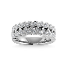 14K White Gold Diamond 3/8 Ct.Tw. Fashion Ring