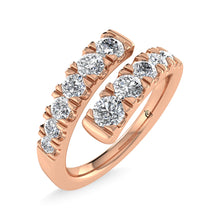 14K Rose Gold Diamond 7/8 Ct.Tw. Fashion Ring