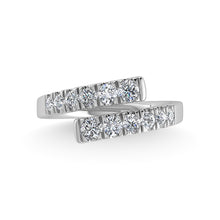 14K White Gold Diamond 7/8 Ct.Tw. Fashion Ring