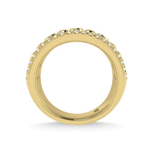 14K Two Tone Diamond 1/2 Ct.Tw. Fashion Ring