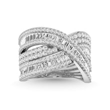 14K White Gold Diamond 2 Ct.Tw. Fashion Ring