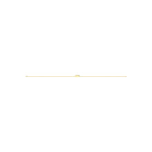 14K Yellow Gold Diamond 1/4 Ct.Tw. Cuban Bracelet