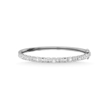 14K White Gold Diamond 1 5/8 Ct.Tw. Fashion Bangle
