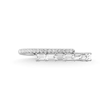 14K White Gold Diamond 1/3 Ct.Tw. Fashion Ring - thediamondsq