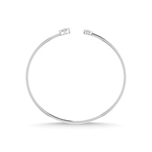14K White Gold Diamond 1/2 Ct.Tw. Fashion Bangle