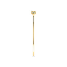 14K Yellow Gold Emerald and Diamond 1/2 Ct.Tw. Fashion Bangle - thediamondsq