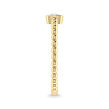 14K Yellow Gold Diamond 1/20 Ct.Tw. Stackable Band