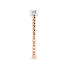 14K Rose Gold Diamond 1/10 Ct.Tw. Fashion Ring
