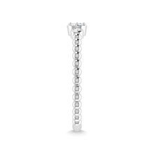14K White Gold Diamond 1/10 Ct.Tw. Fashion Ring