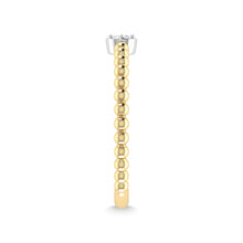 14K Yellow Gold Diamond 1/20 Ct.Tw. Stackable Band
