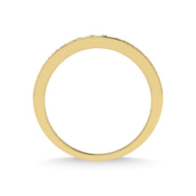 14K Yellow Gold Diamond 3/8 Ct.Tw. Mens Band